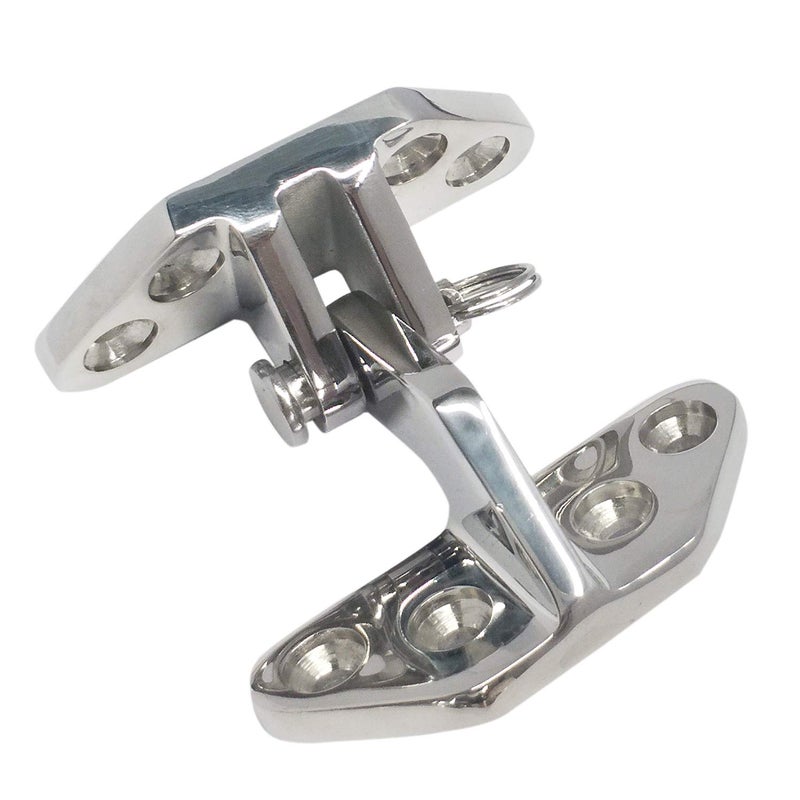 keehui Pair of Heavy Duty Marine Grade 316 Stainless Steel Hatch Hinge 2-3/4" x 2-3/4"for Boat, RV - Image 3